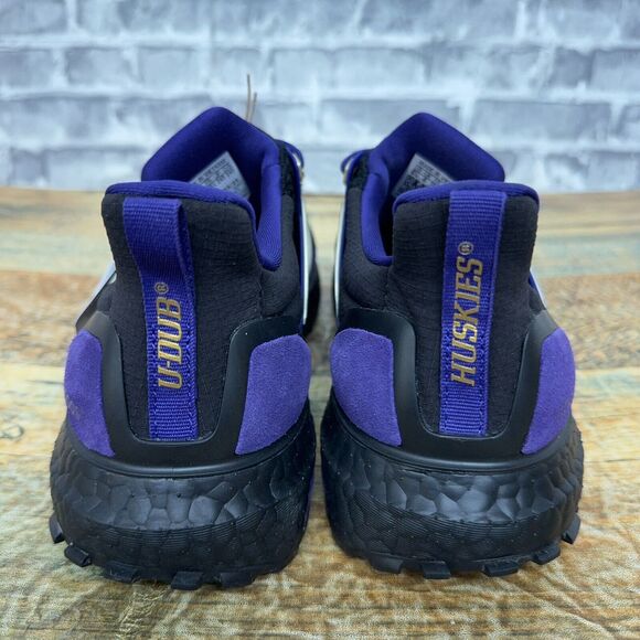 Adidas Ultra Boost 1.0 Washington Huskies U-Dub Black Purple IG5879 Mens Sz 6.5 - Picture 5 of 8